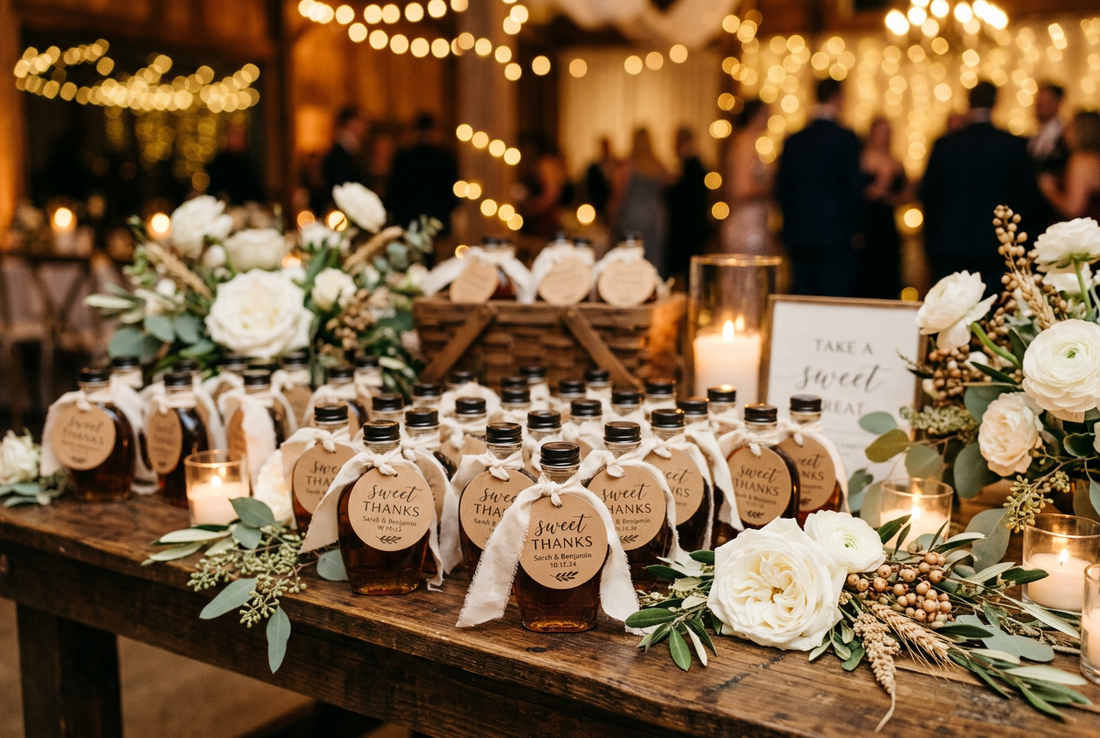 A Little Vermont Sweetness: A Memorable Wedding Favors Your Guests Will Actually Love