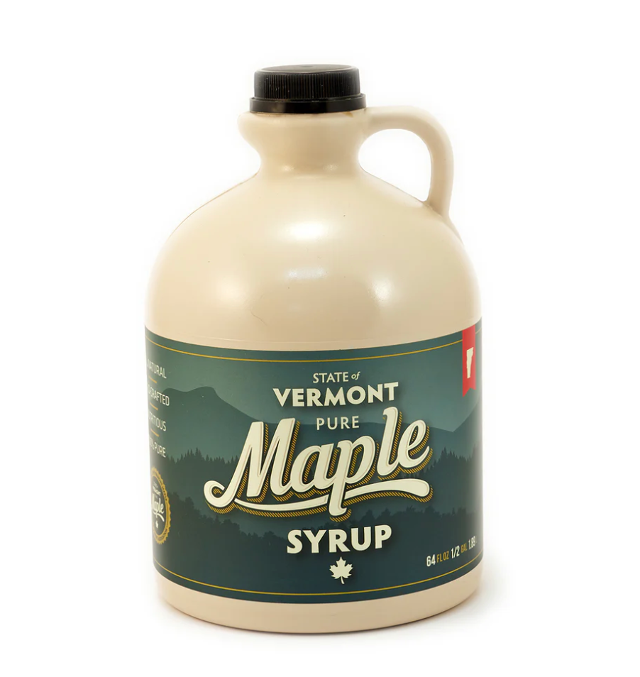 Half Gallon-Vermont Organic Maple Syrup